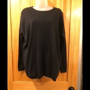 Vintage Lara knit Black Wool Sweater